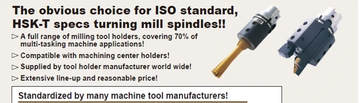 HSK-T Tooling for Turn-Mill – MST Corporation